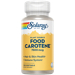 Solaray Plant Source Food Carotene softgels bottle front