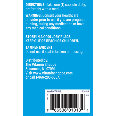 The Vitamin Shoppe Vitamin C-1000 Complex Directions