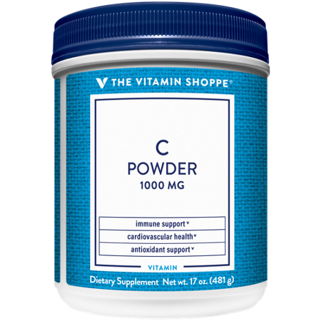 The Vitamin Shoppe Vitamin C Powder 1000 MG jar front