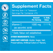 Supplement Facts label for Vitamin C Powder 1000 MG