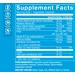 B-Complex 50 Vitamin Supplement Facts Label