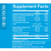 Supplement Facts label for Vitamin B-Complex 100 Tablets