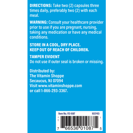 Directions for The Vitamin Shoppe Calcium Citrate with Magnesium & Vitamin D
