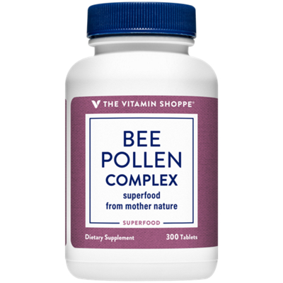 Bee Pollen Complex with Bee Propolis & Royal Jelly (300 Tablets)