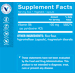 Vitamin B6 100 MG Supplement Facts Label