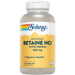 Solaray Betaine HCL with Pepsin capsules 650 MG bottle front