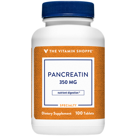The Vitamin Shoppe Pancreatin Digestive Health tablets 350 MG view