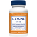 The Vitamin Shoppe L Lysine Essential Amino Acid capsules 500 MG bottle front