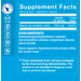Supplement Facts label for Niacin Cholesterol Support Vegetable Capsules 250 MG