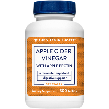 The Vitamin Shoppe Apple Cider Vinegar with Apple Pectin tablets 108 MG view