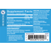 Supplement Facts label for The Vitamin Shoppe Quercetin With Bromelain Capsules