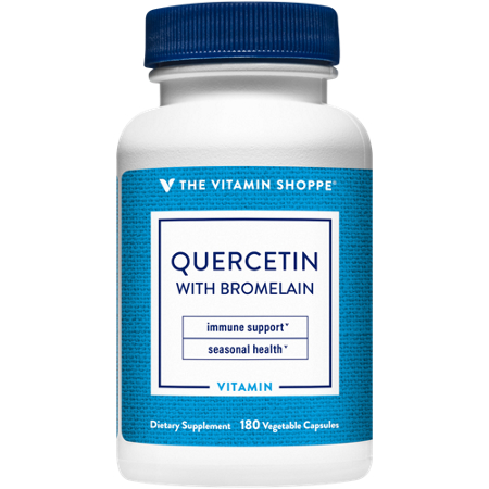 The Vitamin Shoppe Quercetin With Bromelain capsules alternate view