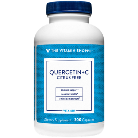 The Vitamin Shoppe Quercetin C Citrus Free capsules 300 MG view