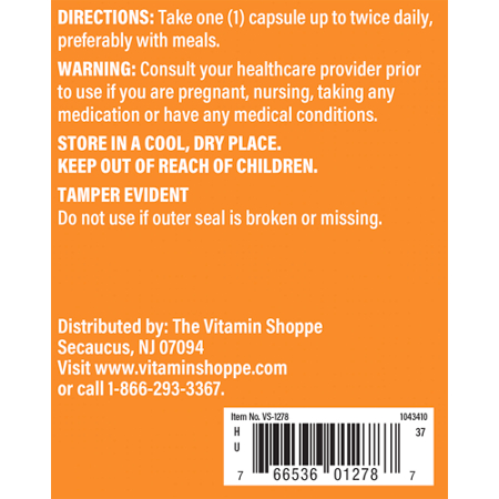 Bromelain Enzyme Directions, 500 MG, The Vitamin Shoppe