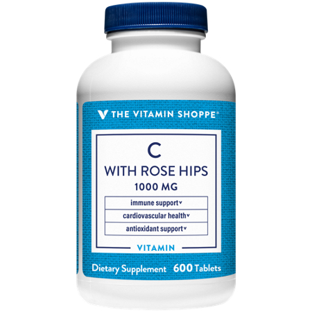 The Vitamin Shoppe Vitamin C with Rose Hips tablets 1000 MG view