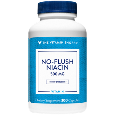 No Flush Niacin - Energy Production - 500 MG (300 Capsules)