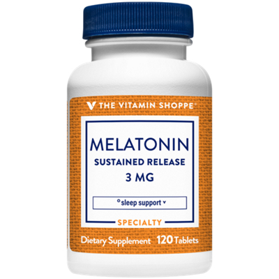 Melatonin Sustained Release for Sleep Support - 3 MG (120 Tablets)