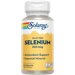 Solaray Selenium Yeast Free High Potency 200 MCG bottle front