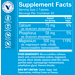 Supplement Facts label for Magnesium Citrate Complex AM 500 MG