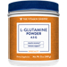 The Vitamin Shoppe L Glutamine Powder 12 oz jar front