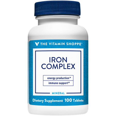 The Vitamin Shoppe Iron Complex Tablets alternate view