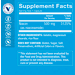 Supplement Facts label for Niacinamide Energy Production capsules 500 MG