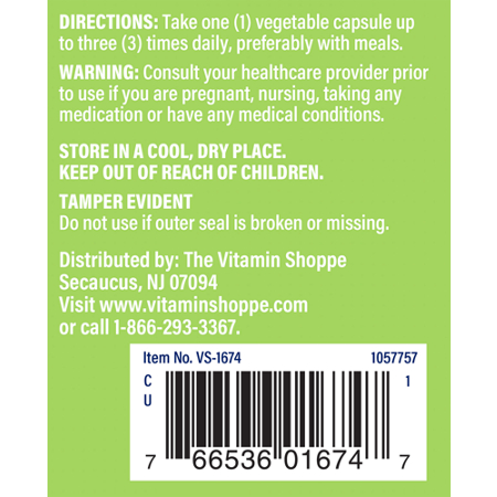 The Vitamin Shoppe Oregano Extract Immune Support Directions
