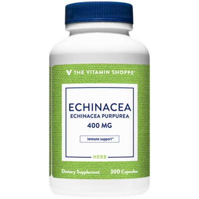 Echinacea (Echinacea purpurea) - Immune Support - 400 MG (300 Capsules)