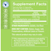 Supplement Facts label for Uva Ursi for Fluid Balance 1365 MG per Serving
