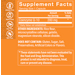 Supplement Facts for CoQ-10 200 MG Cardiovascular Support