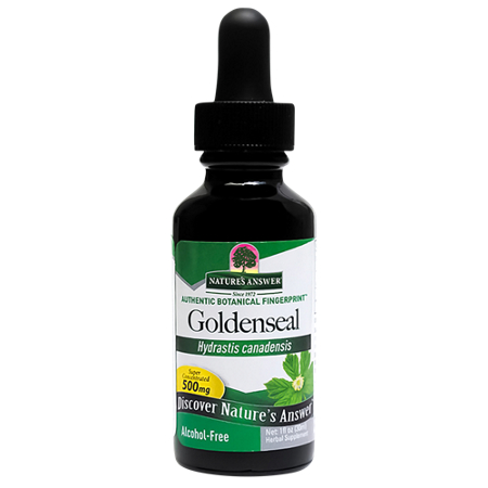 Natures Answer Goldenseal Super Concentrated Alcohol Free bottle front