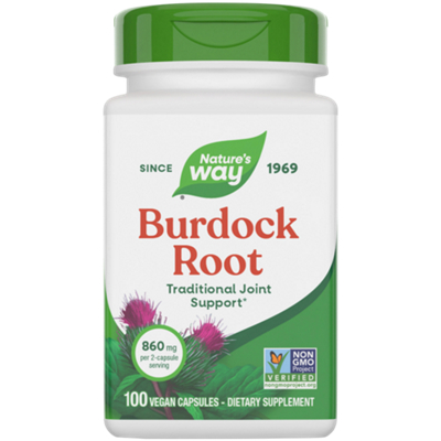 Burdock Root - Traditional Joint Support - 950 MG (100 Vegan Capsules)