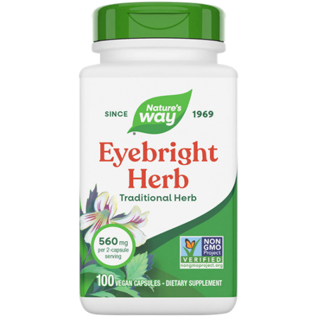 Natures Way Eyebright Herb bottle front