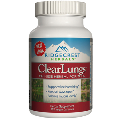 ClearLungs Chinese Herbal Formula (120 Vegan Capsules)