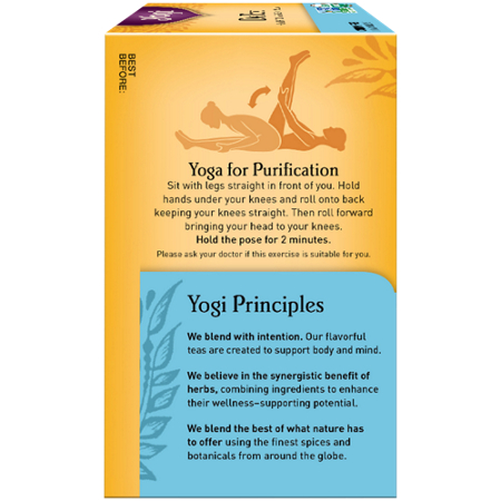 Yogi Tea DeTox Tea Caffeine Free box view 5