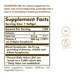 Supplement Facts label for Solgar Natural Vitamin E 400 IU Softgels
