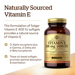 Directions for Solgar Natural Vitamin E 400 IU Softgels