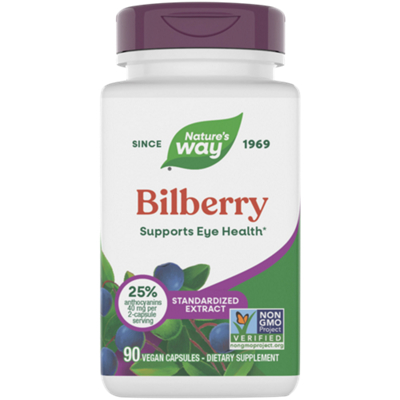 Bilberry for Healthy Eye Function - 160 MG (90 Capsules)