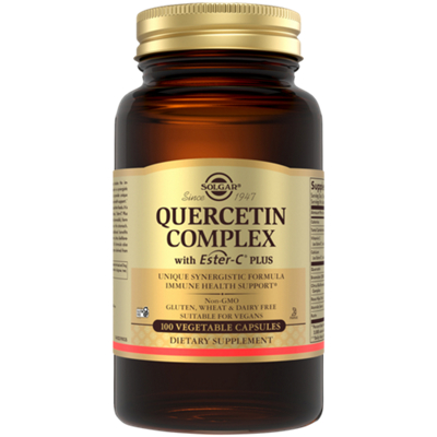 Quercetin Complex with Ester C Plus (100 Vegetable Capsules)