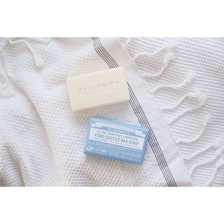 Dr Bronners Baby-Mild Pure Castille Bar Soap alternate view 2