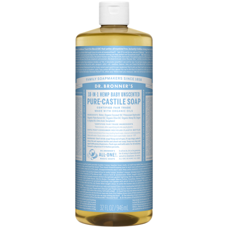 Dr Bronners Baby-Mild Pure Castille Soap bottle front
