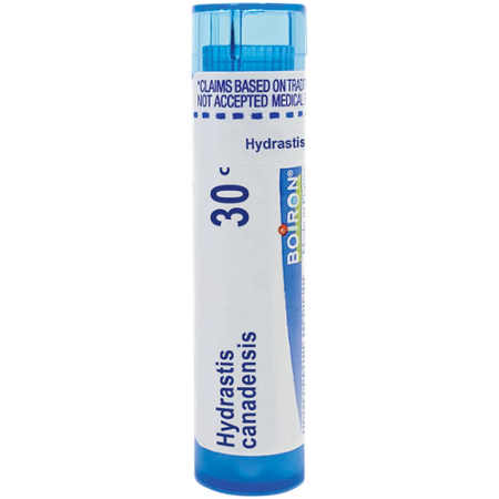 Boiron Hydrastis Canadensis 30C pellets bottle front