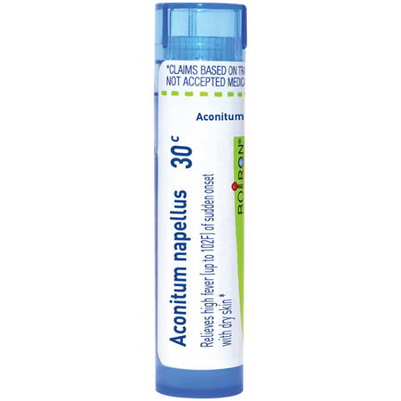 Boiron Aconitum Napellus 30C pellets front