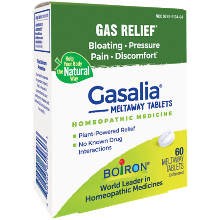 Boiron Gasalia Homeopathic Medicine for Gas Relief box view 6