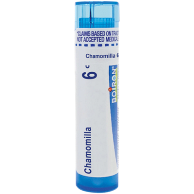 Chamomilla 6C - Homeopathic Medicine for Teething Pain (80 Pellets)