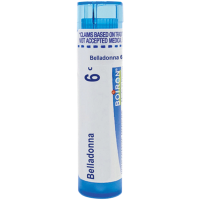 Belladonna 6C - Homeopathic Medicine for High Fever of Sudden Onset (80 Pellets)
