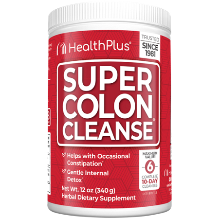HealthPlus Super Colon Cleanse bottle front