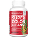 Health Plus Super Colon Cleanse capsules bottle front