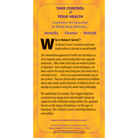 Natures Secret Women's 73 Nutrient Multivitamin alternate view 4