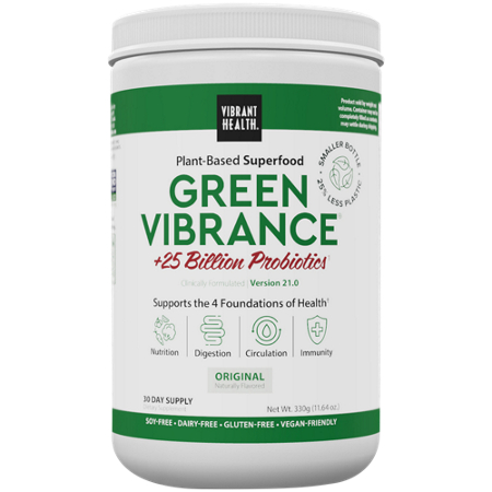 Vibrant Health Green Vibrance Superfood Powder Container